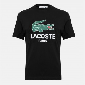 облекла,на,разпродажба,мъжки,тениски,lacoste,lacoste,large,croc,t,sn10,black,031