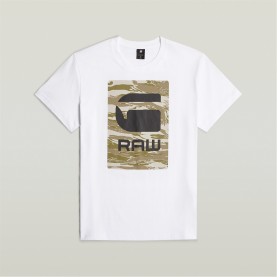 тениска,мъжки,тениски,g,star,camo,box,graphic,t,shirt,white