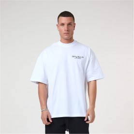 тениска,мъжки,тениски,tela,cruz,tela,cr,studios,tee,sn99,white