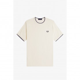 тениска,облекла,на,разпродажба,мъжки,тениски,fred,perry,men's,regular,fit,crepe,pique,t,shirt,ecru,560