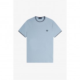 тениска,облекла,на,разпродажба,мъжки,тениски,fred,perry,men's,regular,fit,crepe,pique,t,shirt,light,smoke,146