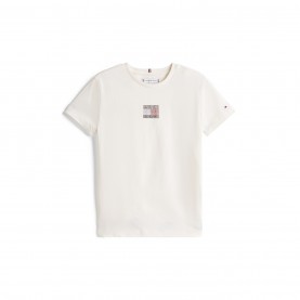 тениска,детски,3/4,панталони,tommy,hilfiger,kids',diamante,t,shirt,ivory,yab
