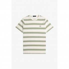 тениска,мъжки,тениски,fred,perry,men's,fine,stripe,regular,fit,t,shirt,light,ecru,760