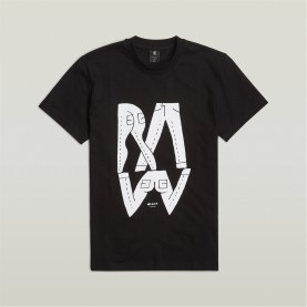 тениска,облекла,на,разпродажба,мъжки,тениски,g,star,raw,denim,illustration,t,shirt,dk,black