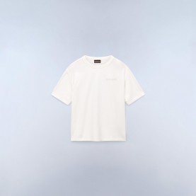 Юношеска тениска с щампа Napapijri Back Print Tee Junior - White 206 юношеска,тениска,с,щампа,napapijri,back,print,tee,junior,white,206
