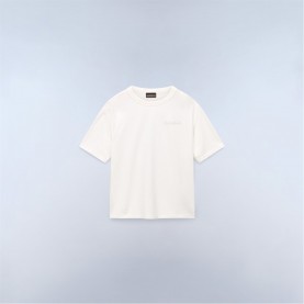 юношеска,тениска,с,щампа,детски,3/4,панталони,napapijri,napa,back,print,tee,junior,white,206