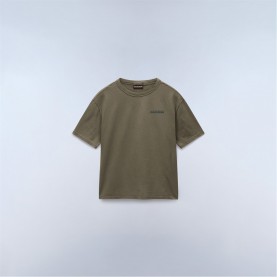 юношеска,тениска,с,щампа,детски,3/4,панталони,napapijri,napa,back,print,tee,junior,tea,leaf,g0a