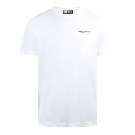 тениска,мъжки,тениски,diesel,men,s,t,just,t,shirt,bright,white