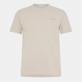 тениска,облекла,на,разпродажба,мъжки,тениски,off,white,off,arrow,ss,tee,sn99,beige