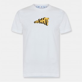тениска,облекла,на,разпродажба,мъжки,тениски,off,white,off,ctn,slim,tee,sn99,white,yellow