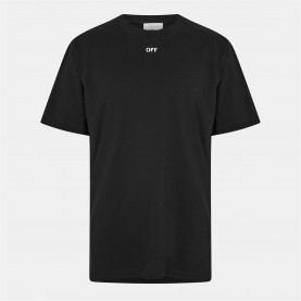 тениска,облекла,на,разпродажба,мъжки,тениски,off,white,off,brick,ss,tee,sn99,black,white