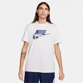Nike Nike M Nsw T 12Mo Fu Sn99 - White облекла,на,разпродажба,разпродажба,nike,мъжки,тениски,nike,nike,m,nsw,t,12mo,fu,sn99,white