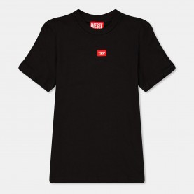 детска,тениска,diesel,unisex,kids,t,shirt,black,k900