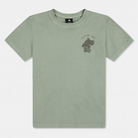 Тениска G Star Kids Gstar Logo Regular Fit T-Shirt - Mercury тениска,g,star,kids,gstar,logo,regular,fit,t,shirt,mercury
