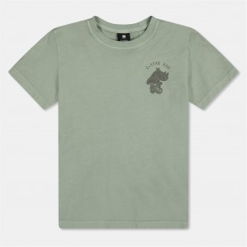 тениска,детски,3/4,панталони,g,star,kids',gstar,logo,regular,fit,t,shirt,mercury