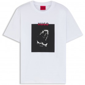 тениска,облекла,на,разпродажба,мъжки,тениски,hugo,dobermann,print,t,shirt,white,100