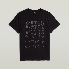 тениска,облекла,на,разпродажба,мъжки,тениски,g,star,gradient,graphic,t,shirt,dk,black