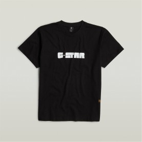 тениска,облекла,на,разпродажба,мъжки,тениски,g,star,unisex,graphic,script,loose,t,shirt,dk,black