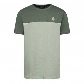 Тениска Crosshatch CH Castlebay T-Shirt Sn64 - LIGHT OLIVE тениска,мъжки,блузи,с,яка,мъжки,тениски,мъжки,потници,crosshatch,ch,castlebay,t,shirt,sn64,light,olive
