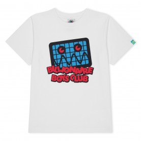 тениска,детски,3/4,панталони,billionaire,boys,club,kids',robot,face,regular,fit,t,shirt,white,blue