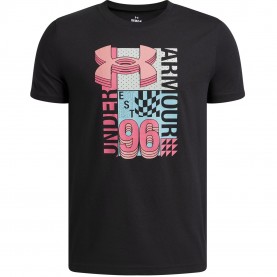 тениска,разпродажба,under,armour,детски,3/4,панталони,детски,тениски,детски,облекла,under,armour,ua,logo,collage,tee,jn63,black