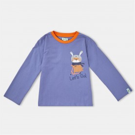 тениска,детски,3/4,панталони,детски,тениски,lilly,and,sid,kids',regular,fit,scooter,t,shirt,blue