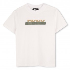 тениска,dkny,kids,logo,short,sleeve,regular,fit,t,shirt,white