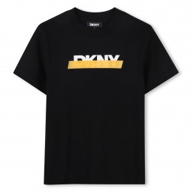 тениска,dkny,kids,logo,short,sleeve,regular,fit,t,shirt,black