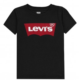 Детска тениска Levis Batwing T Shirt Boys - Black 023 детска,тениска,levis,batwing,t,shirt,boys,black,023