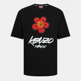 тениска,облекла,на,разпродажба,мъжки,тениски,kenzo,x,futura,2000,t,shirt,black,99j