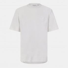 Тениска Daily Paper Mens Circle Regular Fit T-Shirt - White Sand тениска,мъжки,ежедневни,облекла,мъжки,тениски,daily,paper,men,s,circle,regular,fit,t,shirt,white,sand