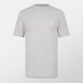 Тениска Daily Paper Mens Circle Short-Sleeve Regular Fit T-Shirt - Moon Beige тениска,мъжки,тениски,daily,paper,men,s,circle,short,sleeve,regular,fit,t,shirt,moon,beige