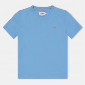 детски,тениски,детски,облекла,farah,denny,t,breeze,jn99,blue