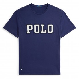 Тениска Polo Ralph Lauren Classic Fit Logo Jersey T-Shirt - Newport Navy тениска,мъжки,тениски,polo,ralph,lauren,classic,fit,logo,jersey,t,shirt,newport,navy
