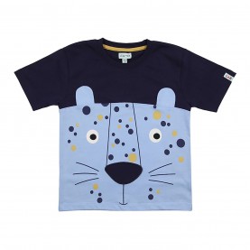 тениска,детски,тениски,детски,облекла,lilly,and,sid,leopard,face,tee,jn99,blue