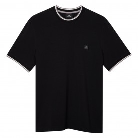 тениска,мъжки,тениски,ps,paul,smith,logo,patch,t,shirt,black,79