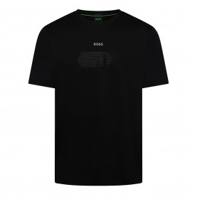 Boss Ts Unity 10276314 01 - Black мъжки,тениски,boss,ts,unity,10276314,01,black