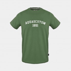 Aquascutum T Sn99 - Military Green мъжки,ежедневни,облекла,мъжки,тениски,aquascutum,t,sn99,military,green