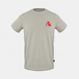 Aquascutum T Sn99 - Grey мъжки,ежедневни,облекла,мъжки,тениски,aquascutum,t,sn99,grey