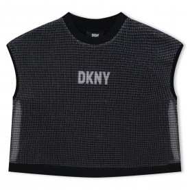 тениска,dkny,kids,logo,regular,fit,t,shirt,light,grey,016