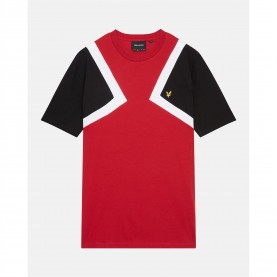 мъжка,тениска,облекла,на,разпродажба,lyle,and,scott,lyle,and,scott,striped,t,shirt,mens,tunnel,red,w703
