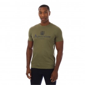 тениска,облекла,на,разпродажба,мъжки,тениски,aquascutum,aquascutum,logo,tee,sn99,green,navy