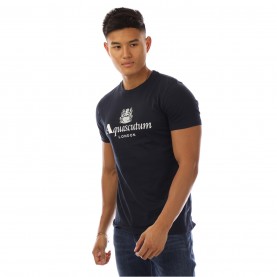 тениска,облекла,на,разпродажба,мъжки,тениски,aquascutum,aquascutum,logo,tee,sn99,navy,white