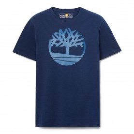 Timberland Kennebec River Tree Logo Short Slee - Sph/Dk Denim мъжки,тениски,timberland,kennebec,river,tree,logo,short,slee,sph,dk,denim