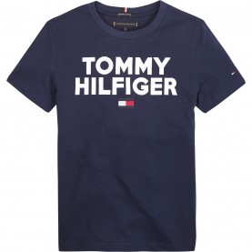 юношеска,тениска,детски,облекла,tommy,hilfiger,junior,corp,logo,t,shirt,navy