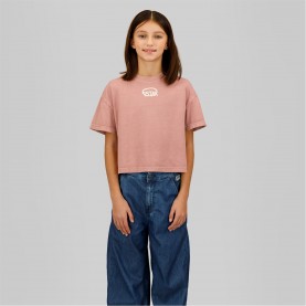 тениска,детски,3/4,панталони,g,star,kids',logo,regular,fit,t,shirt,pink