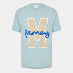 тениска,облекла,на,разпродажба,мъжки,тениски,money,big,m,regular,fit,t,shirt,sky,blue