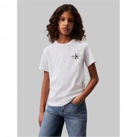 тениска,детски,облекла,calvin,klein,jeans,ckj,sml,mono,tee,jn53,white,yaf