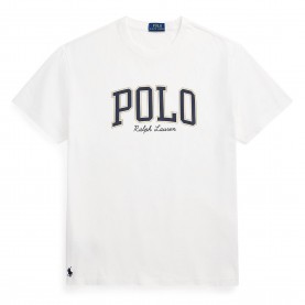 Тениска Polo Ralph Lauren Mens Logo Regular Fit T-Shirt - White тениска,мъжки,тениски,polo,ralph,lauren,men,s,logo,regular,fit,t,shirt,white