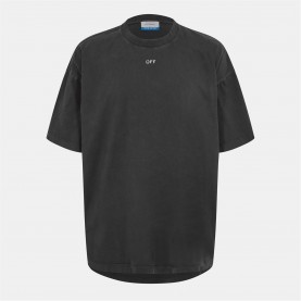 тениска,облекла,на,разпродажба,мъжки,тениски,off,white,off,over,ss,tee,sn99,black,grey